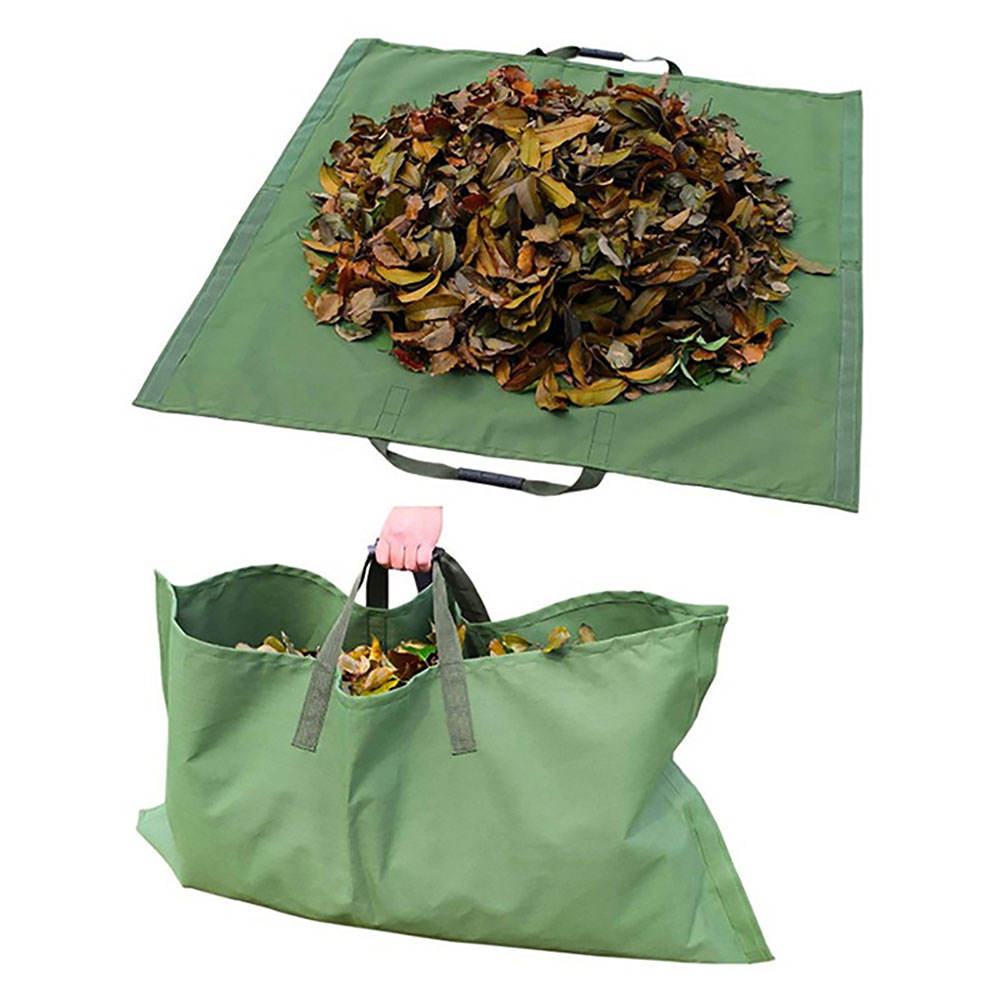 Convertible Garden Tarp & Leaf Bag — Green