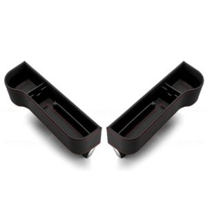 Car Seat-Gap Organizers — Black Pair