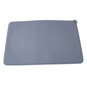 Silicone Pet Feeding Mat — Grey