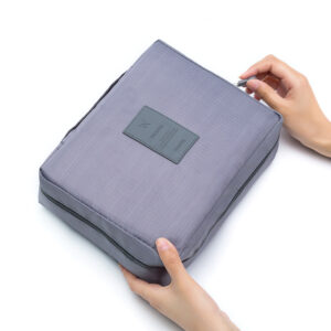 Travel Toiletry Organizer — Grey