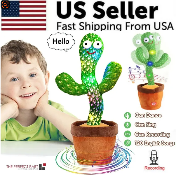Talking & Dancing Cactus Plush