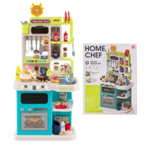 Blue Corner Play Kitchen — 95 Accessories