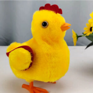 Electric Plush Chicken — Yellow