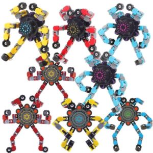 Transforming Fidget Robots — Set of 8