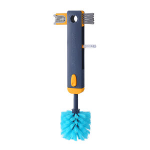 Bottle-Lid & Detail Cleaning Brush — Blue