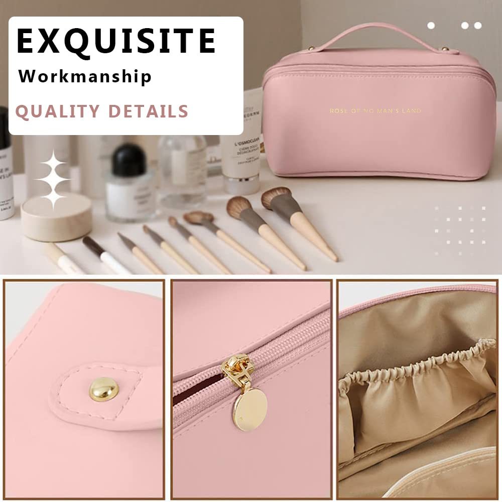 Zip-Open Travel Makeup & Toiletry Bag - Image 4